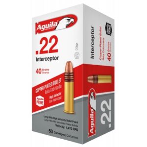 Aguila .22LR 40gr CPSP 50 Rounds Box