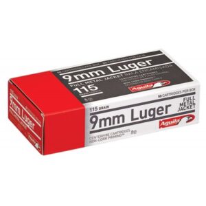 Aguila 9mm Luger 115gr FMJ 50 Rounds Box