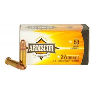 Armscor .22LR 40gr Soft Point 50-Rounds Ammunition Box