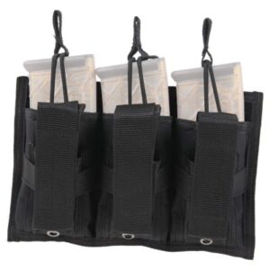 Bulldog Cases Triple-Double Magazine Pouch – Black