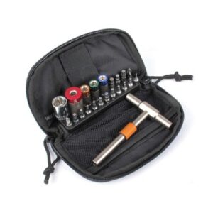 Fix It Sticks Torque Limiter Kit (65, 45, 25, 15 Inch lbs with T-Way Wrench & 3/16" Extended Ball Hex)