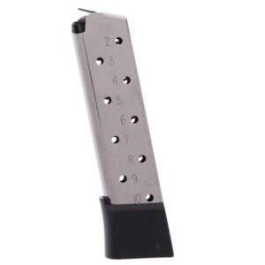 Kimber 1911 .45 ACP Stainless Steel 10-round Extended Magazine