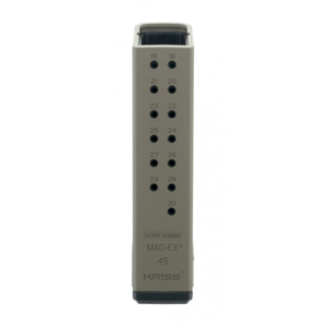 KRISS Vector Gen 2 .45 ACP +17 Round Magazine Extension Kit (FDE) for Glock 21 Pistols