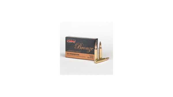 PMC Bronze .223 Remington 55 Grain FMJ Boat Tail Ammunition 500 RDS