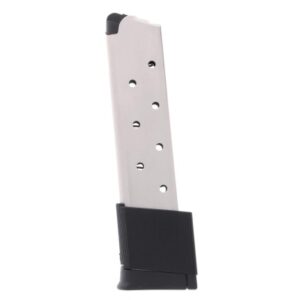 ProMag 1911 .45 ACP 10-round Government, Commander Magazine Nickel-Plated Steel