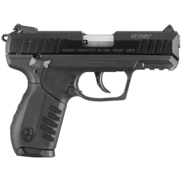 Ruger SR22 Semi Auto Pistol .22 Long Rifle 3.50" Barrel 10 Rounds Adjustable Sights