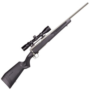 Savage 110 Apex Storm XP Bolt Action Rifle 7mm-08 Remington 20" Stainless Steel Barrel 4 Rounds DBM Vortex Crossfire II 3-9x40 Riflescope AccuTrigger Synthetic Stock Matte Black Finish