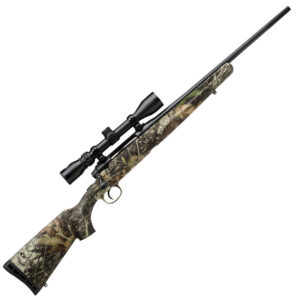 Savage Axis XP Camo Compact Bolt Action Rifle 7mm-08 Remington 20" Barrel 4 Rounds Detachable Box Magazine Weaver 3-9x40 Riflescope Synthetic Stock Mossy Oak Break Up Country Finish