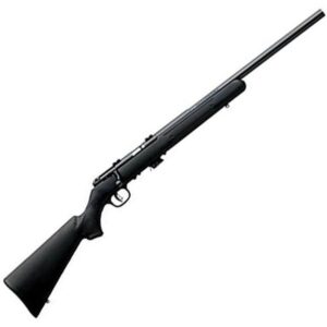Savage Mark II-FV Bolt-Action Rimfire Rifle .17 HM2 21" Barrel 5 Rounds Black Synthetic Stock Blued Finish 26724