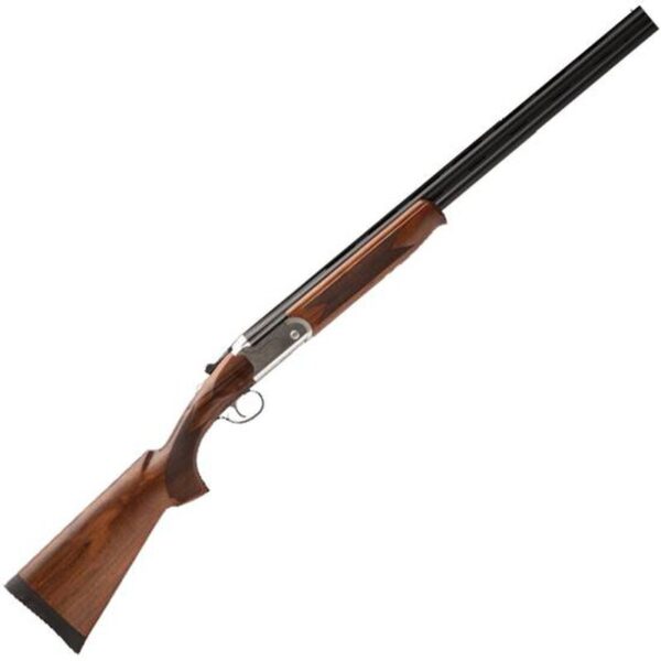 Savage Stevens Model 555 Enhanced Over/Under Shotgun 28 Gauge 26" Barrels 2 Rounds Silver Receiver Imperial Walnut Stock