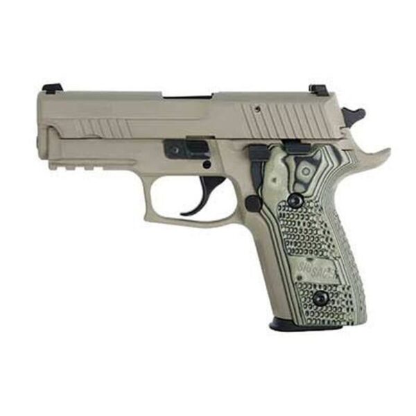 SIG Sauer P226 Scorpion Semi Automatic Pistol 9mm Luger 4.4" Barrel 10 Rounds G10 Grips Dark Earth Finish E26R-9-SCPN