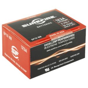 Surefire CR123A Lithium Battery 12 Pack
