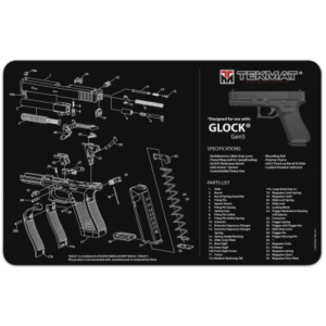 TekMat Handgun Cleaning Mat for Glock Gen 5 Pistols