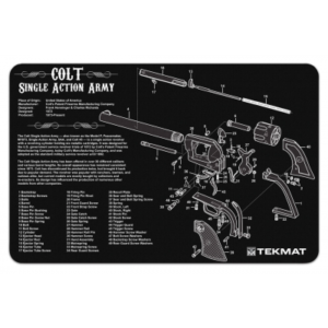 TekMat Handgun Cleaning Mat Ruger Colt Revolver (Army)