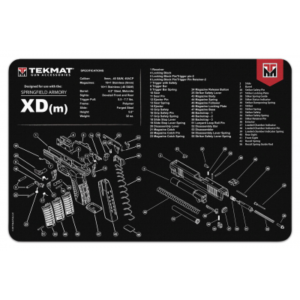 TekMat Handgun Cleaning Mat Springfield XD (m)