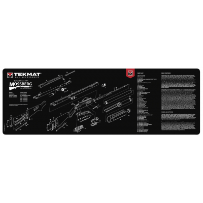 TekMat Long Gun Cleaning Mat Mossberg