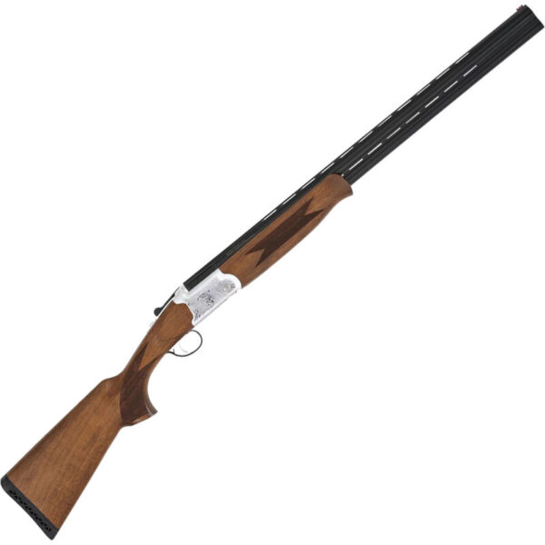 TriStar Trinity LT 28 Ga Over/Under Shotgun 28" Barrels 5 Choke Tubes Lightweight Wood Stock Silver/Blued Finish