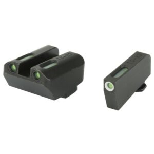 Truglo Brite Site TFX Tritium/Fiber Optic Night Sights For Glocks In 9mm/40S&W/357 Sig