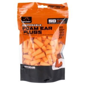 Walker's In-the-Ear Foam Hearing Protection 50 Pairs Per Bag