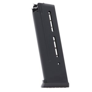 Wilson Combat 1911 Elite Tactical 9MM 10-Round Blued Steel Magazine with ETM Base Pad