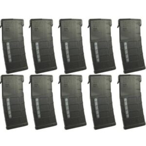 10 PACK Magpul PMAG GEN M3 Window LR/SR 308/7.62x51 AR-10 25-Round Magazine